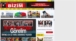 Desktop Screenshot of bizimgazete.org