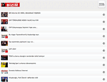 Tablet Screenshot of bizimgazete.org